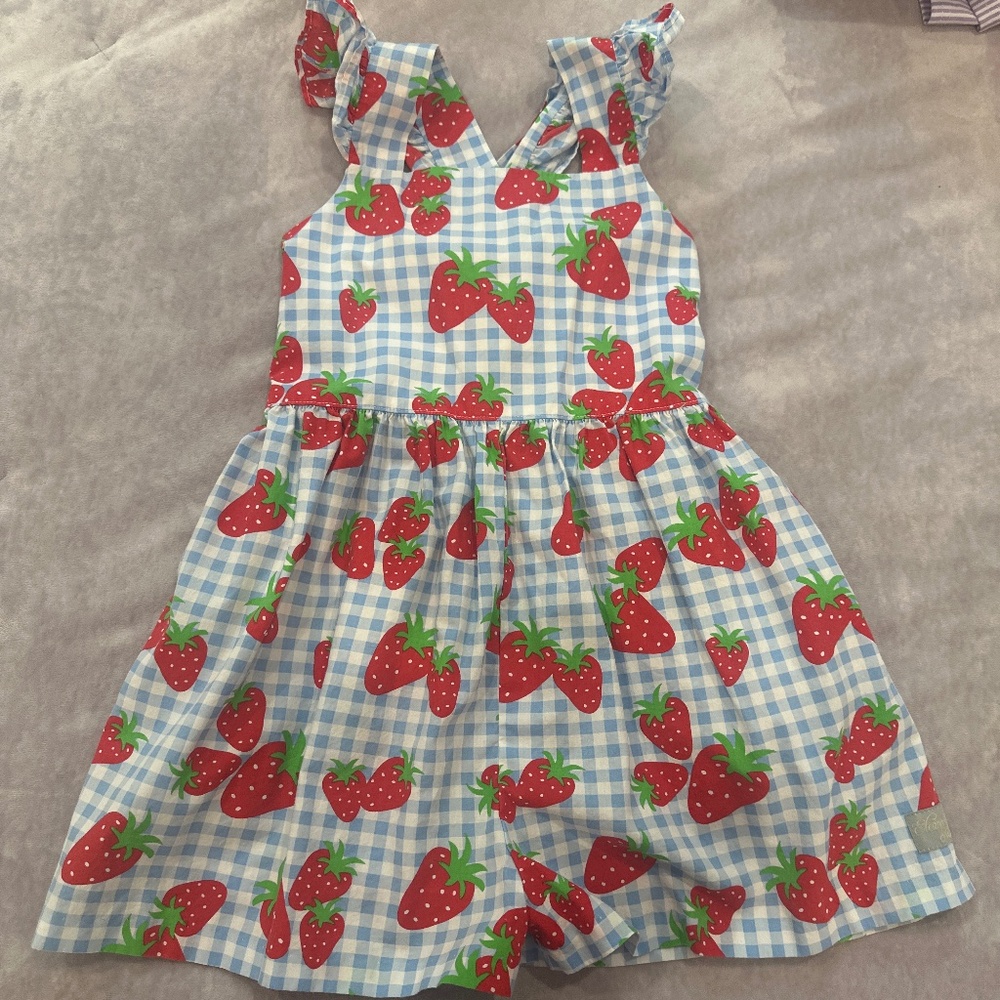 Girls Eleanor Rose Romper